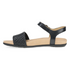 Jodie Casual Woven Sandals in Black