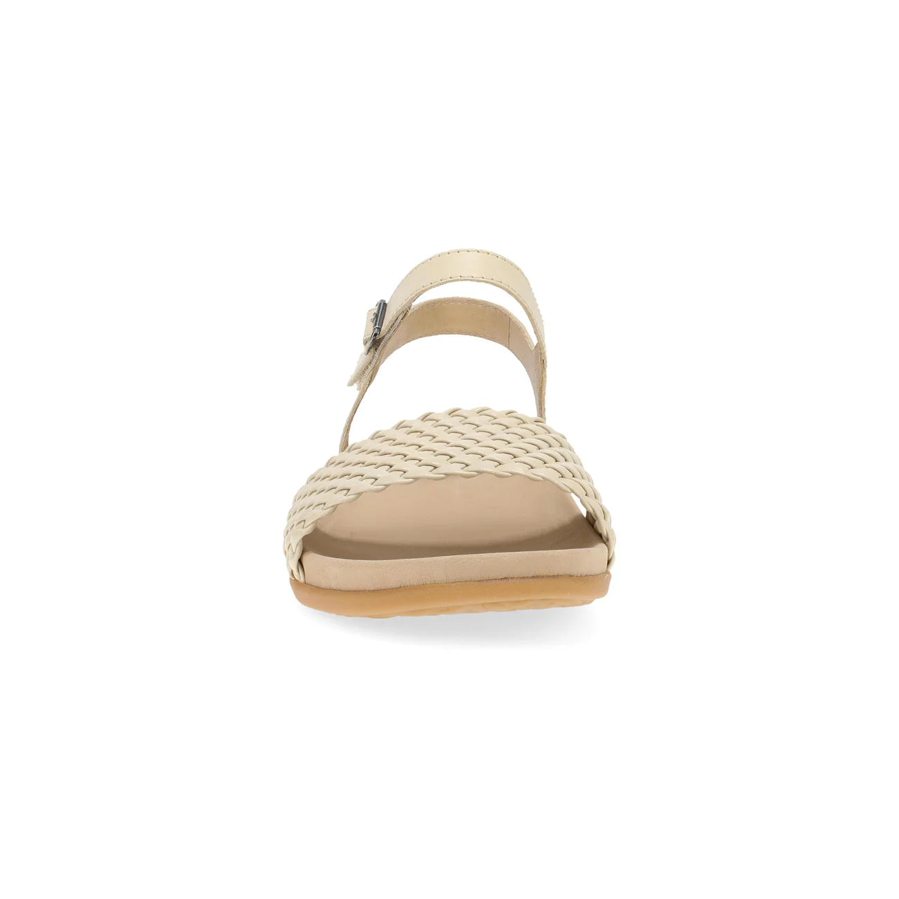 Jodie Casual Woven Sandals in Vanilla