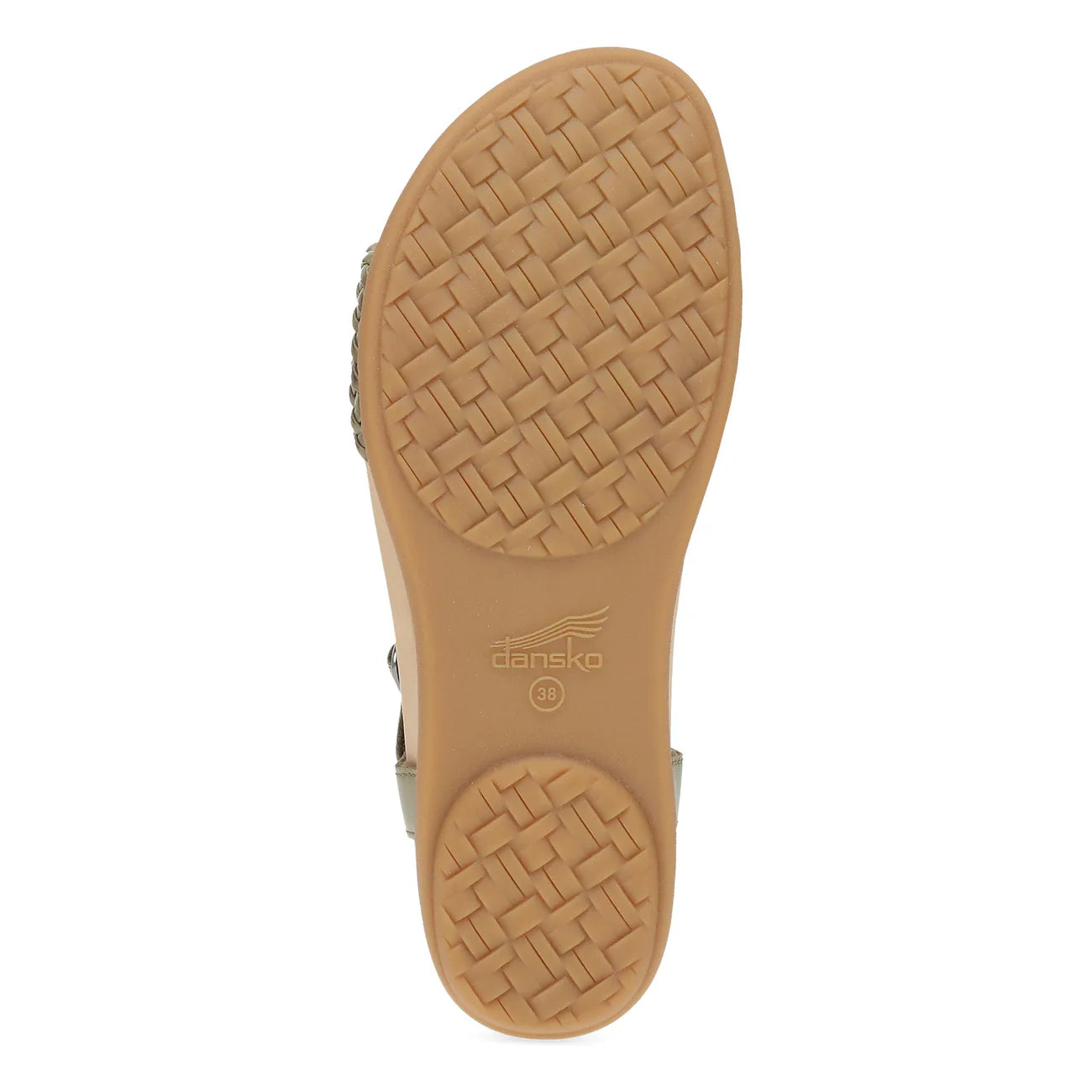 Jodie Casual Woven Sandals in Vanilla