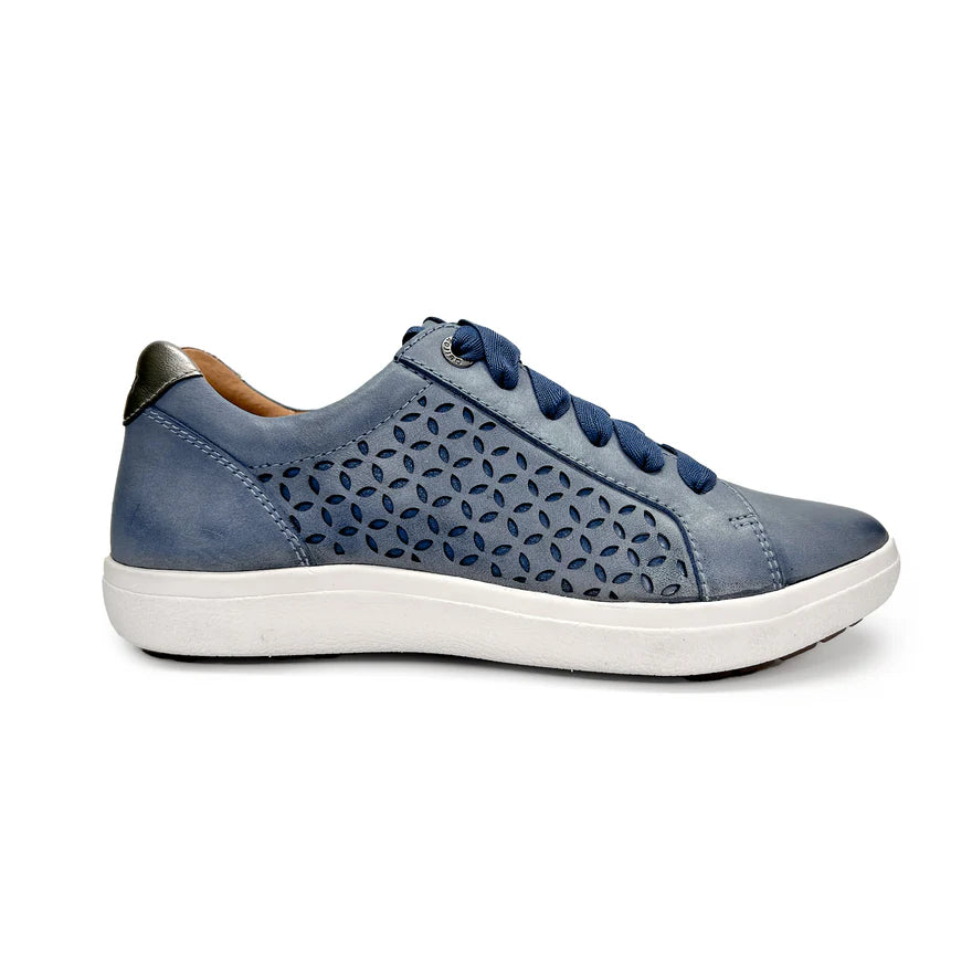 Courtney Sneaker in Cutout Blue