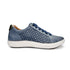Courtney Sneaker in Cutout Blue
