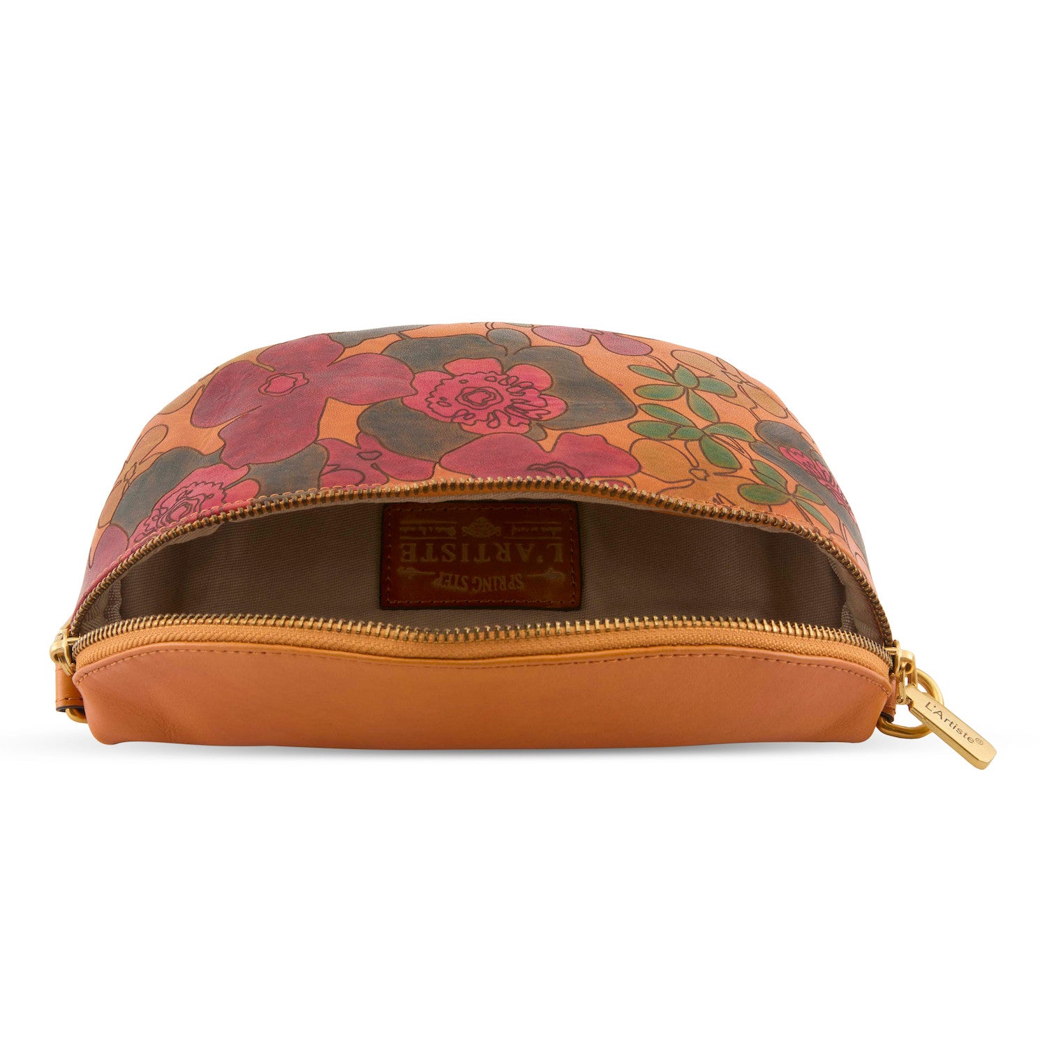HB Artisan Phannie bag in Camel Multi