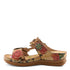 Feelsgreat Chic Wedge Sandal in Beige Multi