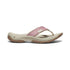 Kona Leather Flip-Flop in Nostalgia Rose/Plaza Taupe