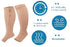 Easy-Use Open Toe Plus-Size Graduated Compression Sock With Zipper