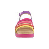 Roxie Strappy Bright Sandal in Multi