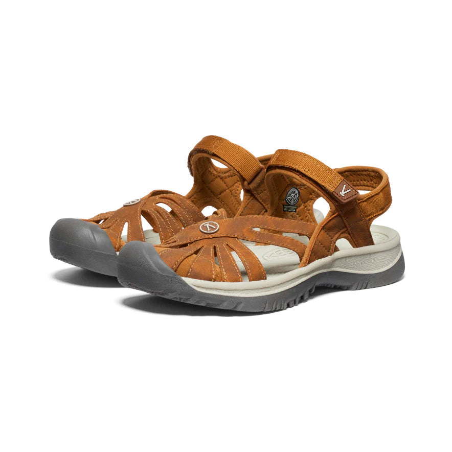 Rose Hybrid Water Sandal in Roasted Pecan/Birch