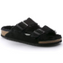 Arizona Shearling Sandal in Black