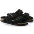 Arizona Shearling Sandal in Black