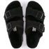 Arizona Shearling Sandal in Black