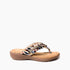 Silverthorn360 Toe Post Sandal in Sunset Geo