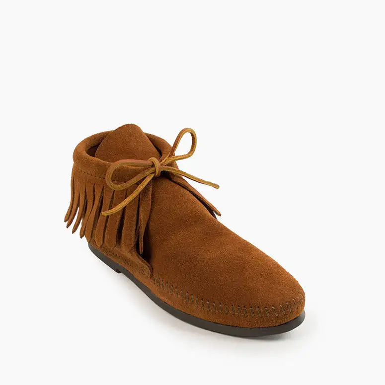 Classic Fringe Hippy Hardsole Boot