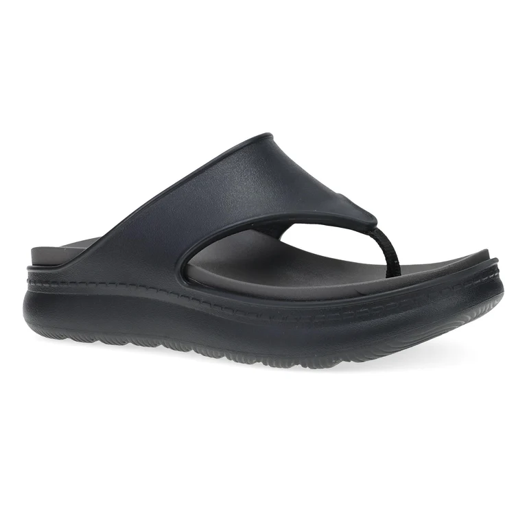 Devyn Easy-Relief Sandal in Black