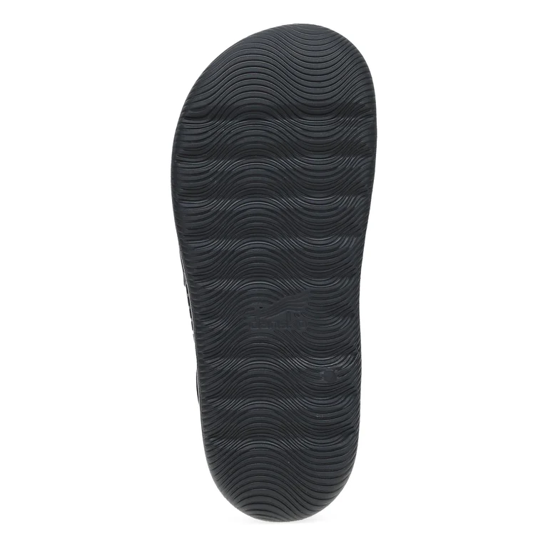 Devyn Easy-Relief Sandal in Black