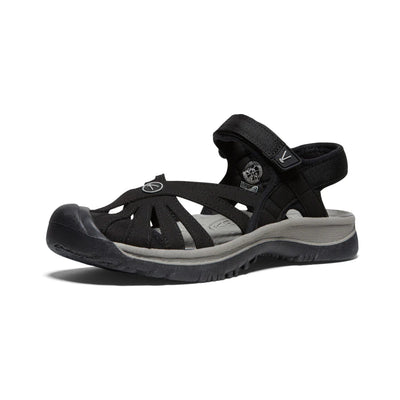 Rose Hybrid Water Sandal in Black/ Neutral Gray