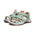 Astoria West Groovy Walking Sandal in Granite Green/Tangerine