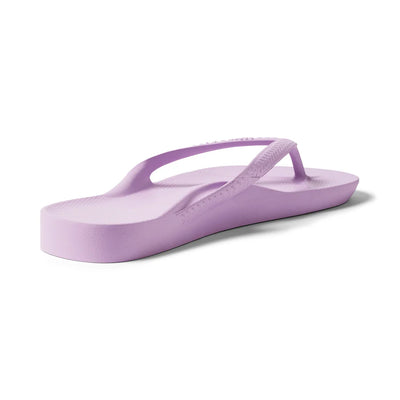 Archies Arch Support Flip Flops in Lilac
