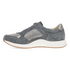 Catie Panel Suede Sneaker in Grey/Pewter