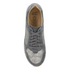 Catie Panel Suede Sneaker in Grey/Pewter