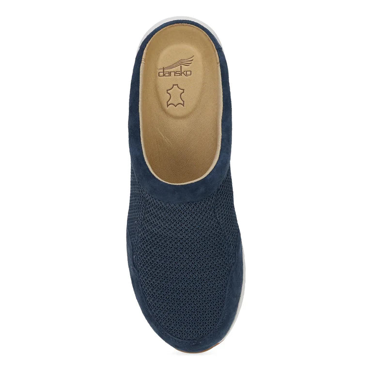 Claudia Slip-in Sneaker Mesh Mule in Marine
