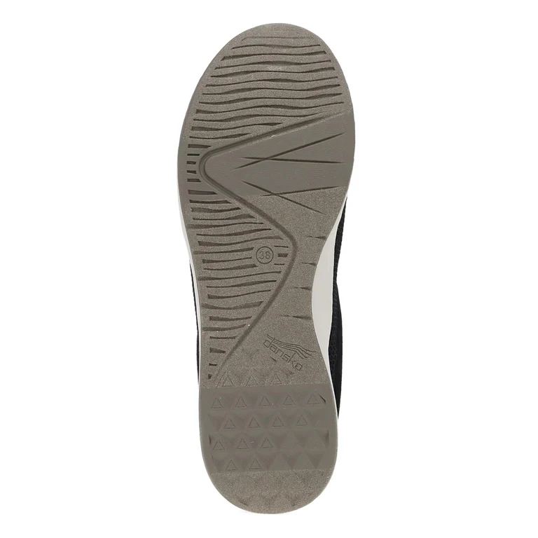 Claudia Slip-in Sneaker Mesh Mule in Black