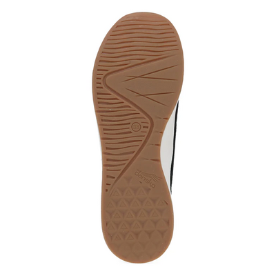 Clementine Nubuck Slip-On in Black
