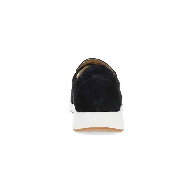 Clementine Nubuck Slip-On in Black