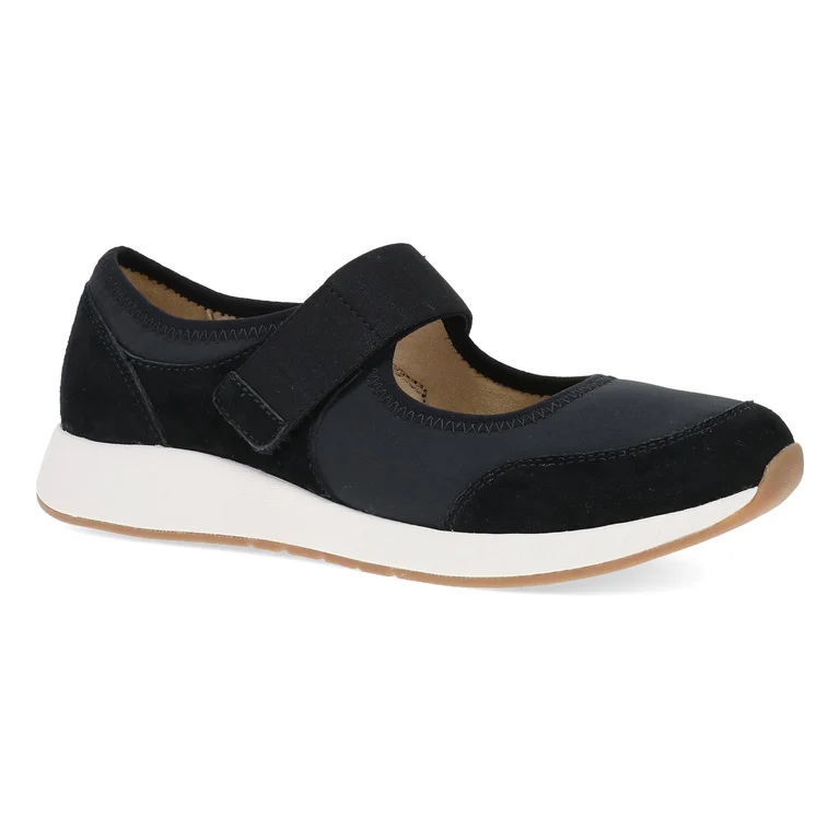 Carolina Mary Jane Black Suede