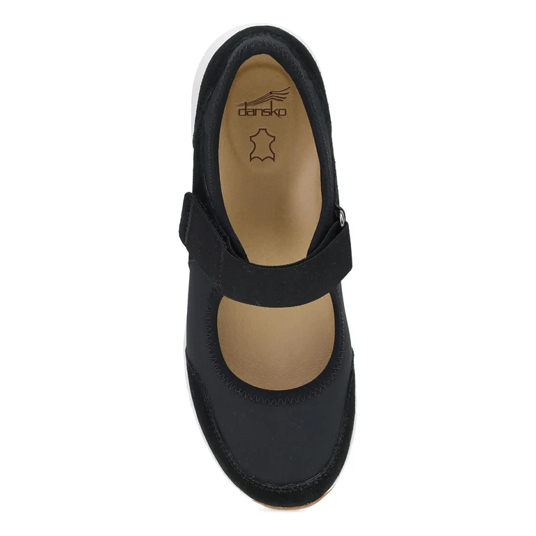 Carolina Mary Jane Black Suede