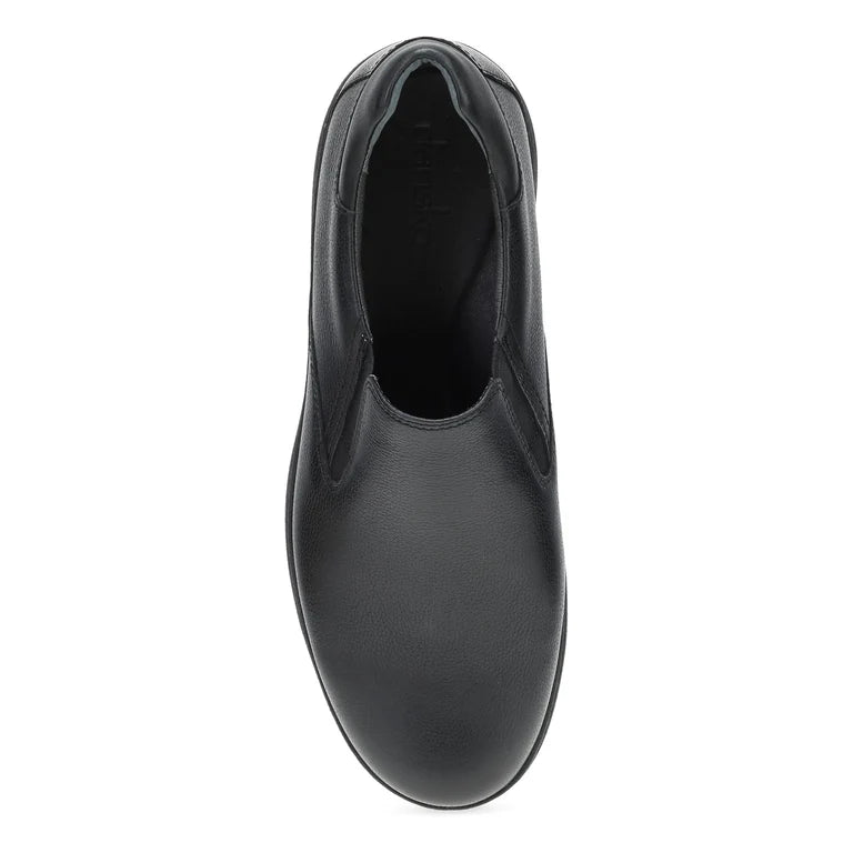 Thomas Casual Work Leather Slip-On in Black