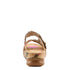 Feelsgreat Chic Wedge Sandal in Beige Multi