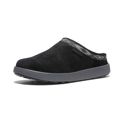 Elle Suede Mule in Black/Magnet CLOSEOUTS