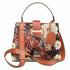 Duet Tapestry Handbag in Camel-Multi