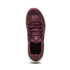 Carly Sparkle Lace Up Sneaker in Wine