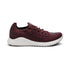 Carly Sparkle Lace Up Sneaker in Wine