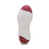 Carly Sparkle Lace Up Sneaker in Wine