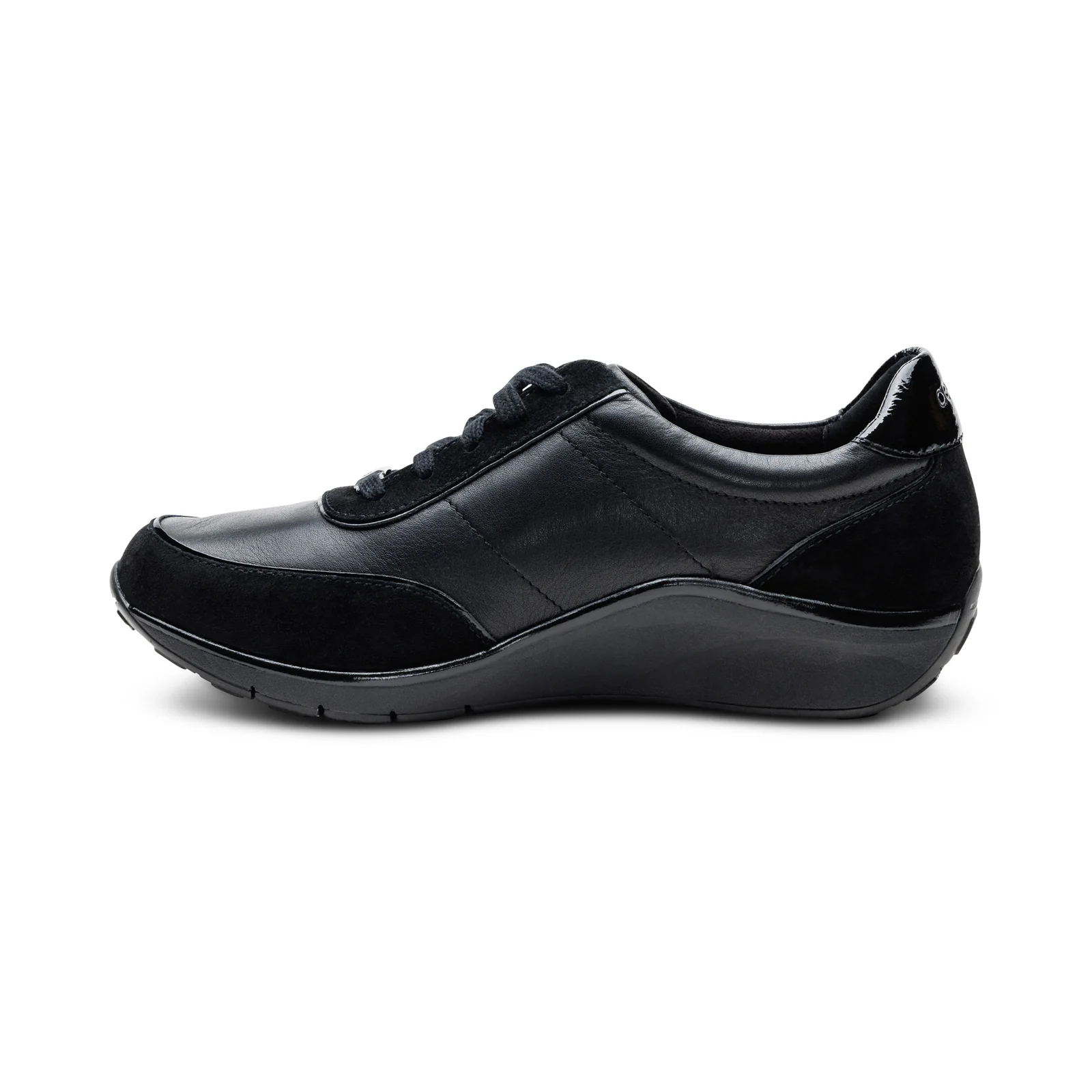 Ivy Luxe Arch Support Sneaker In Black
