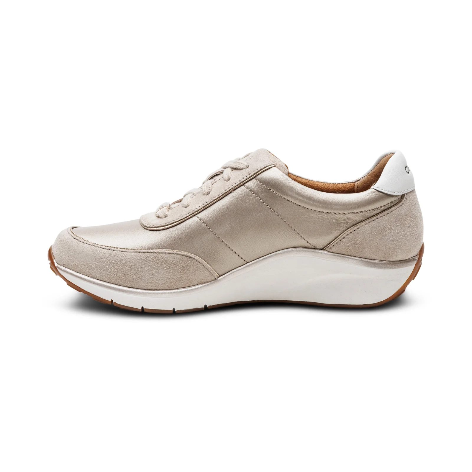 Ivy Luxe Arch Support Sneaker In Champagne