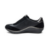 Megan Arch Support Leather Sneaker in Black