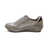 Megan Sparkle Slip-On Leather Sneaker in Pewter
