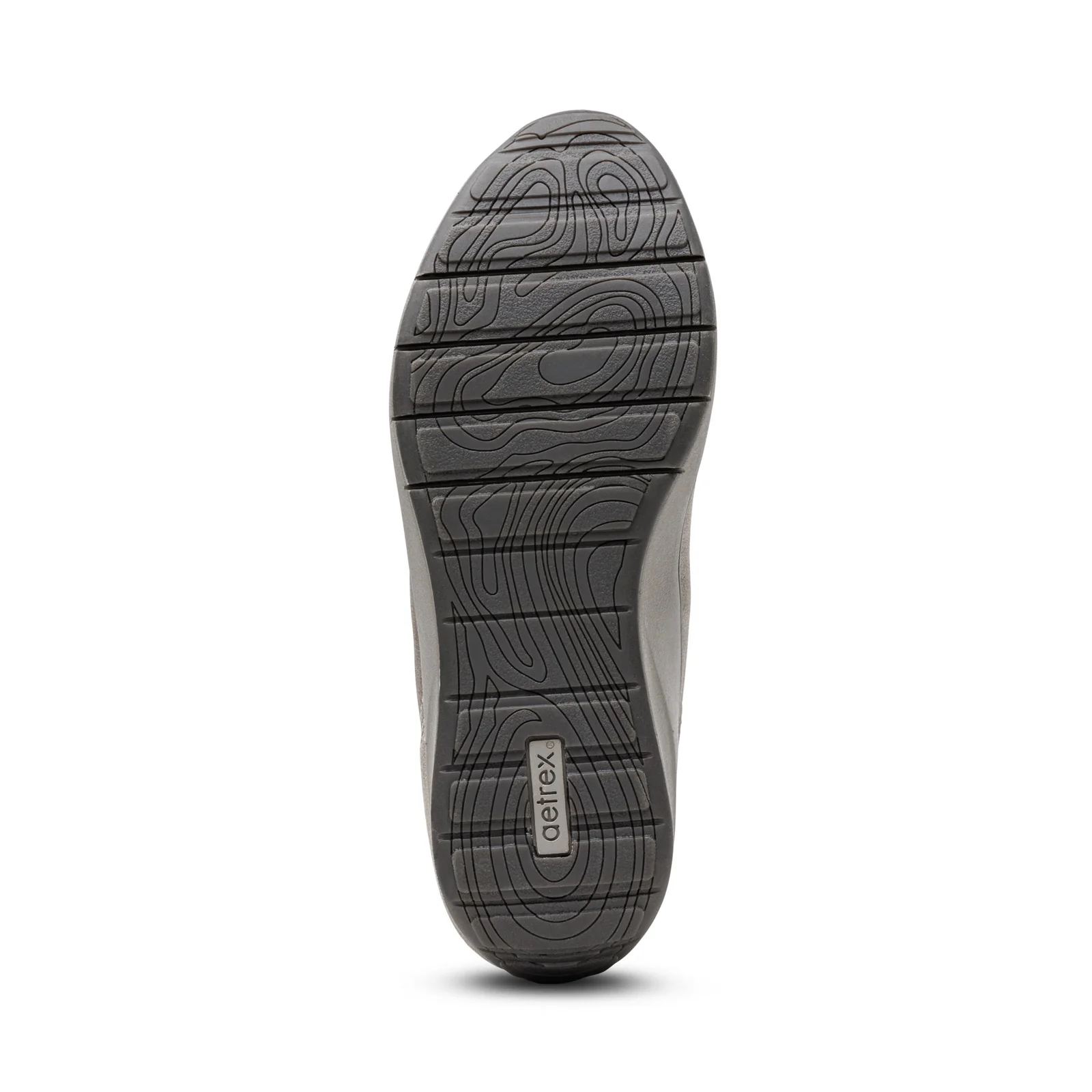 Megan Sparkle Slip-On Leather Sneaker in Pewter