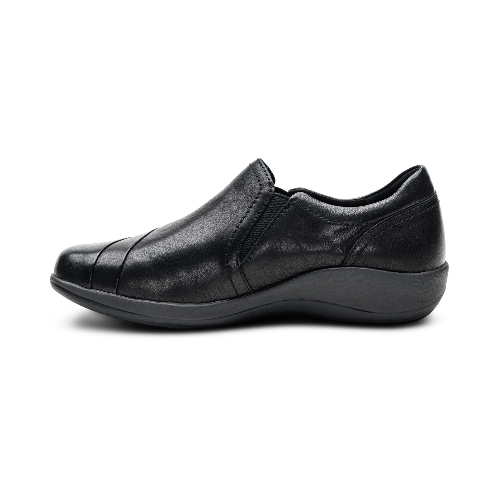 Helena Sleek Slip-On WIDE in Black