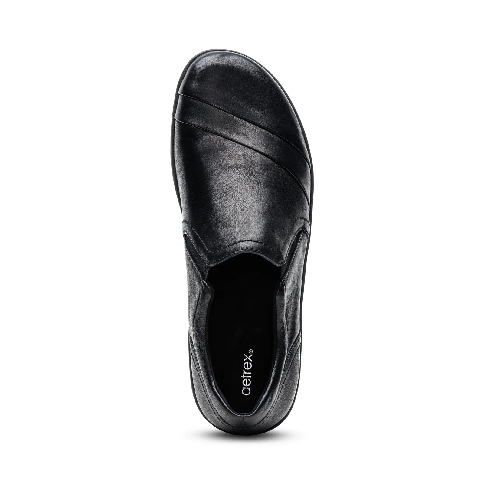 Helena Sleek Slip-On WIDE in Black