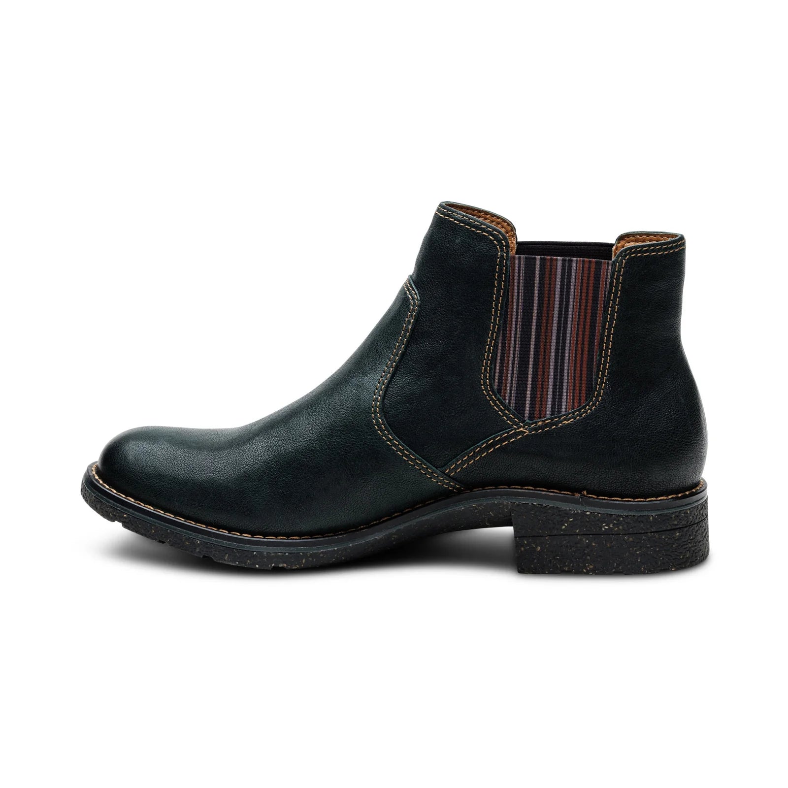 Kaylee Cool Chelsea Boot in Dark Green