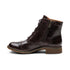 Juliet Lace Up Boots in Dark Brown