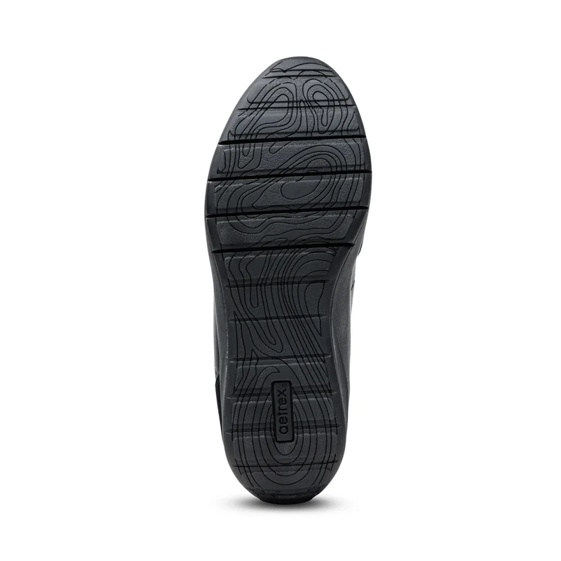 Ivy Luxe Arch Support Sneaker In Black
