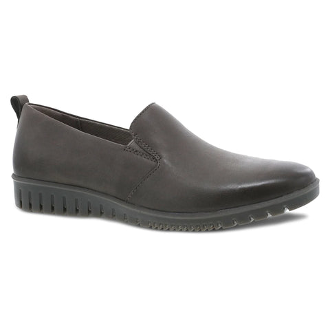 Linley Slip on in Burnished Leather Grey