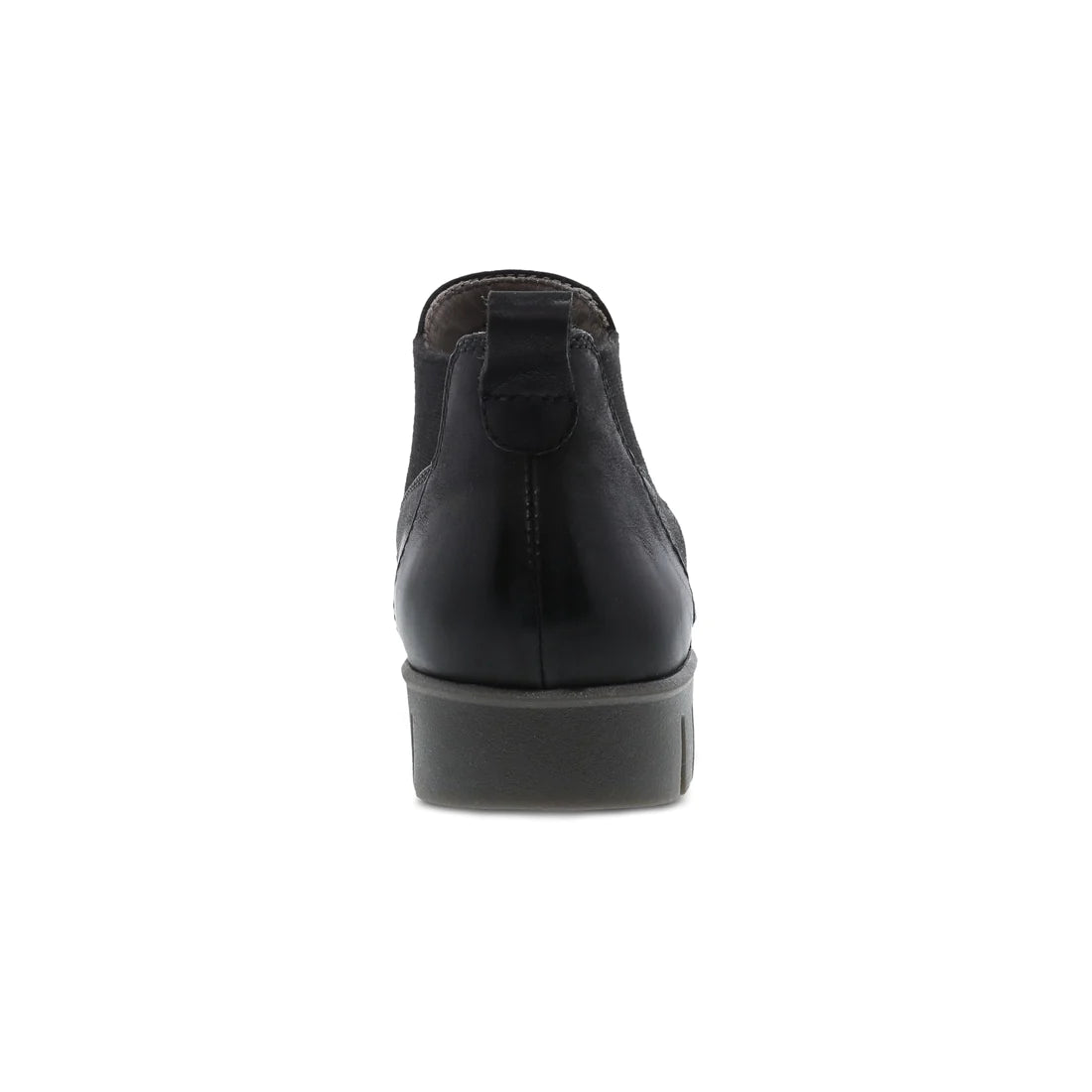 Louisa Leather Chelsea Boot in Black