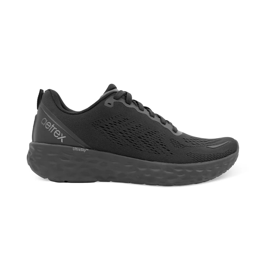 Danika Arch Support Sneaker in Black/Black