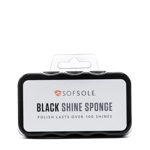 SofSole Black Shine Sponge